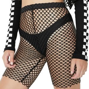 MESH BIKER SHORTS
